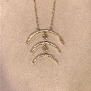 Crescent necklace